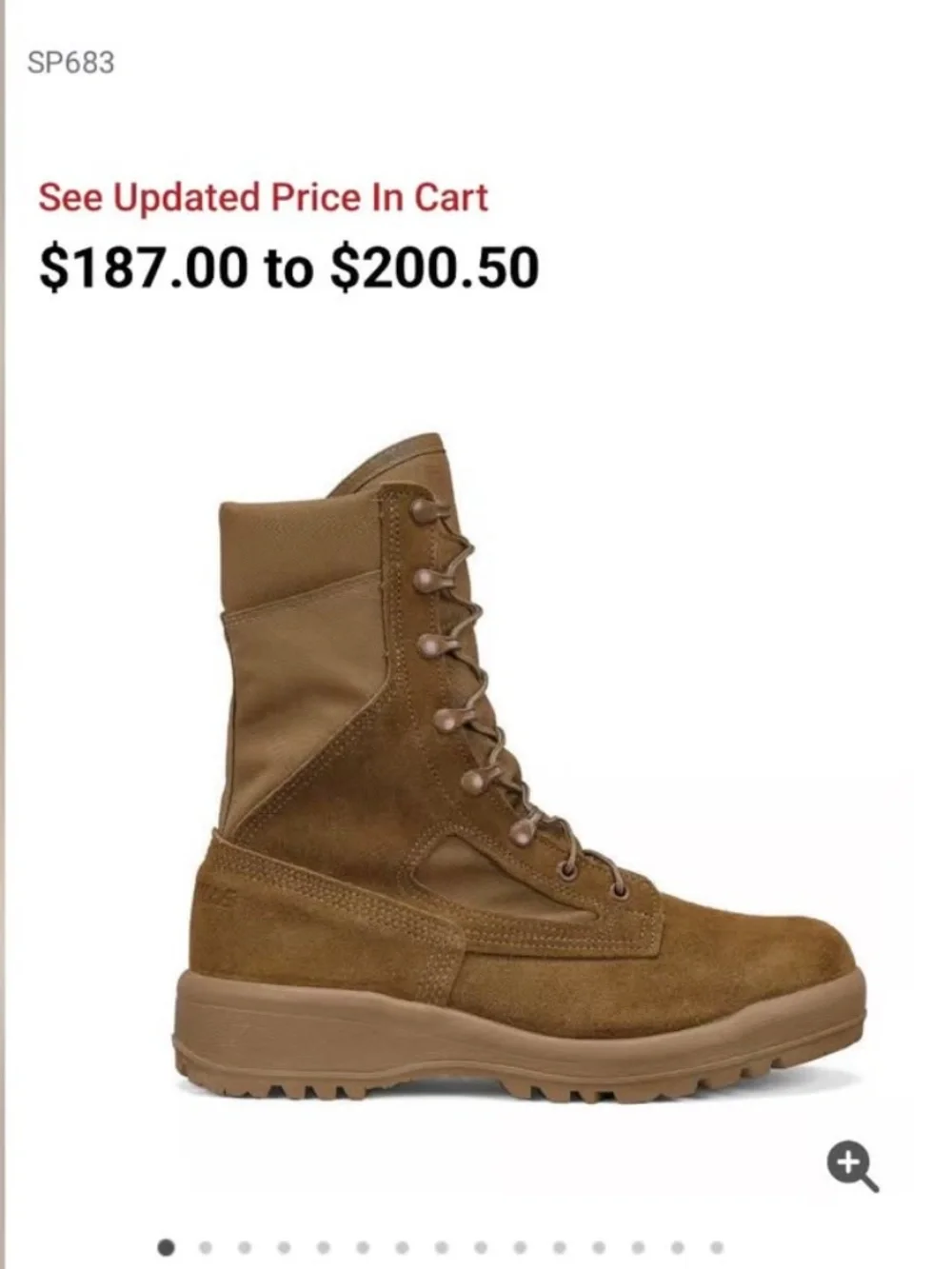 Belleville Hot Weather Combat Boots